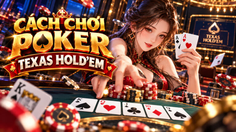 Cách chơi poker Texas Hold'em